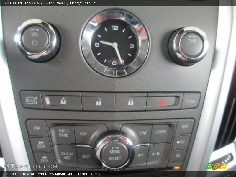 Controls of 2010 SRX V6