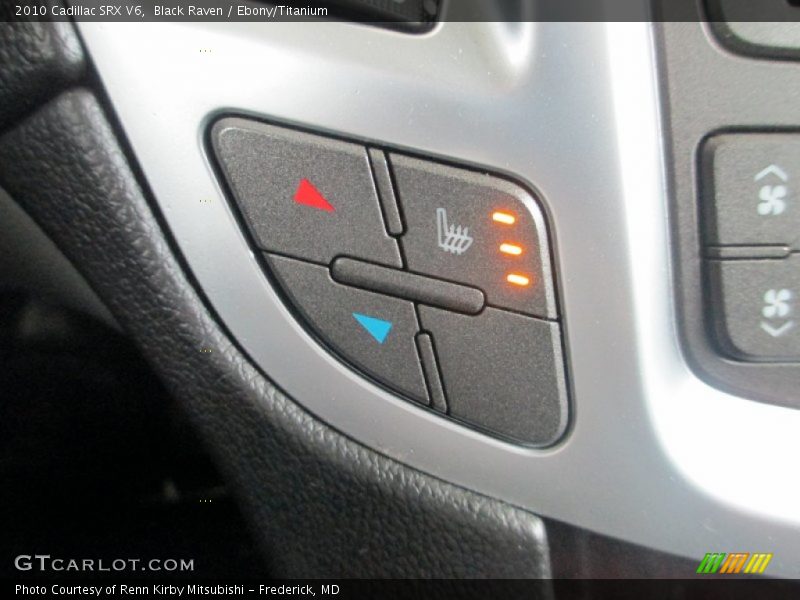 Black Raven / Ebony/Titanium 2010 Cadillac SRX V6
