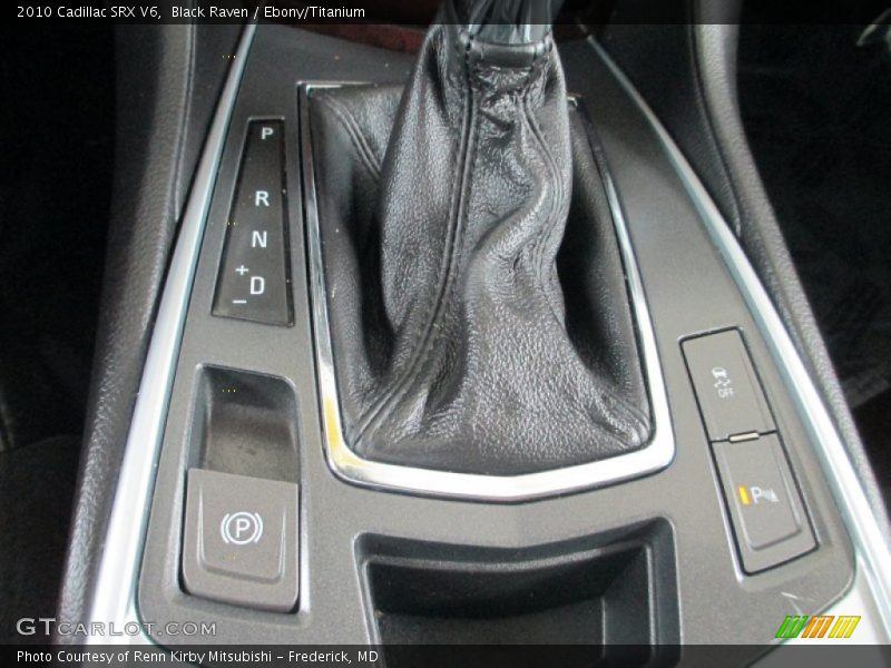 Black Raven / Ebony/Titanium 2010 Cadillac SRX V6