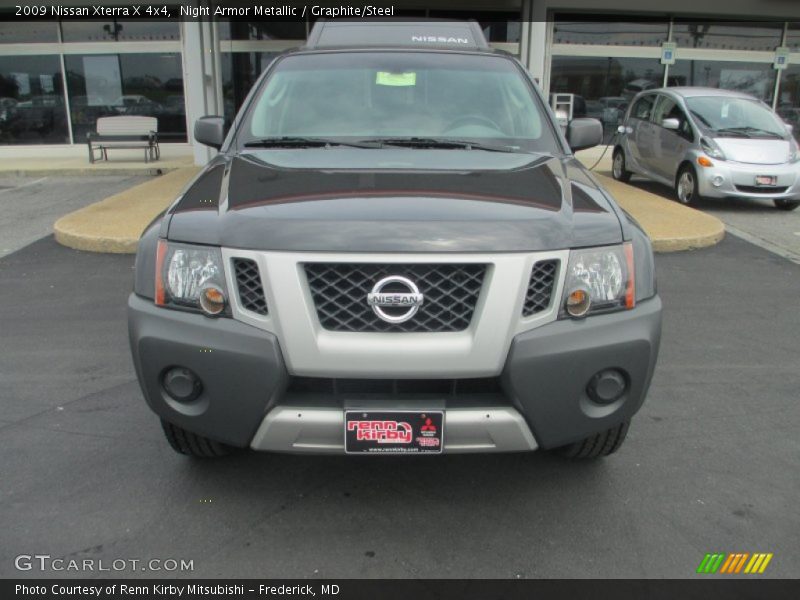 Night Armor Metallic / Graphite/Steel 2009 Nissan Xterra X 4x4