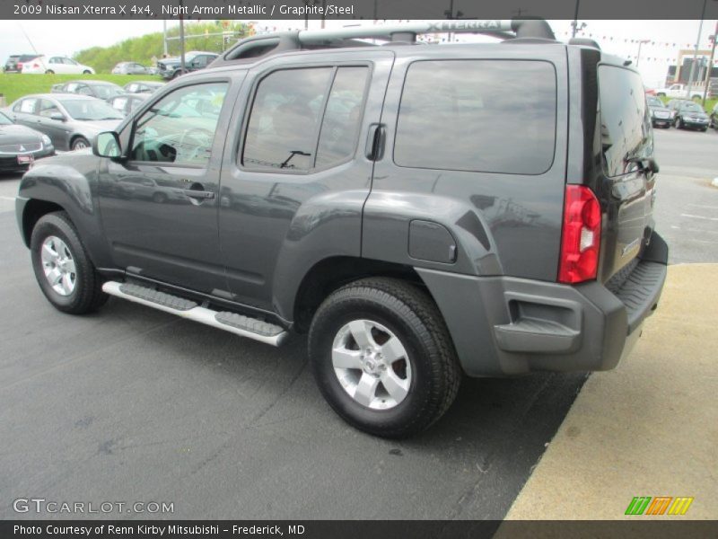 Night Armor Metallic / Graphite/Steel 2009 Nissan Xterra X 4x4