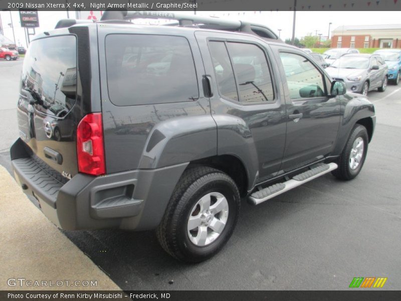 Night Armor Metallic / Graphite/Steel 2009 Nissan Xterra X 4x4