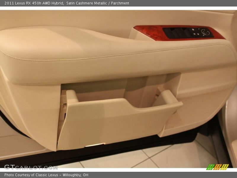 Satin Cashmere Metallic / Parchment 2011 Lexus RX 450h AWD Hybrid