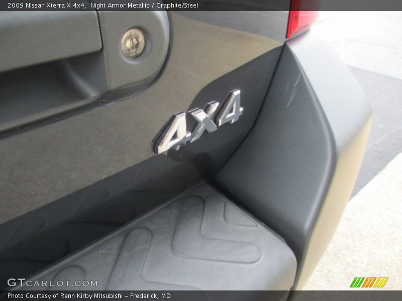 Night Armor Metallic / Graphite/Steel 2009 Nissan Xterra X 4x4