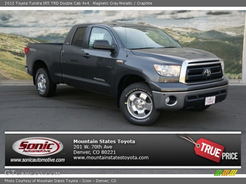 Magnetic Gray Metallic / Graphite 2013 Toyota Tundra SR5 TRD Double Cab 4x4