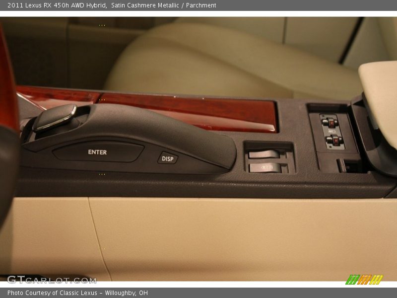 Satin Cashmere Metallic / Parchment 2011 Lexus RX 450h AWD Hybrid