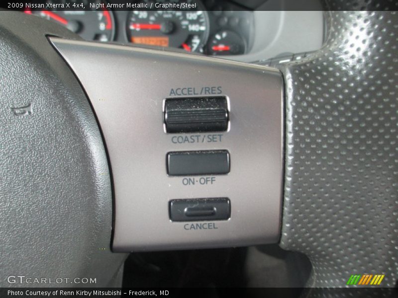 Night Armor Metallic / Graphite/Steel 2009 Nissan Xterra X 4x4