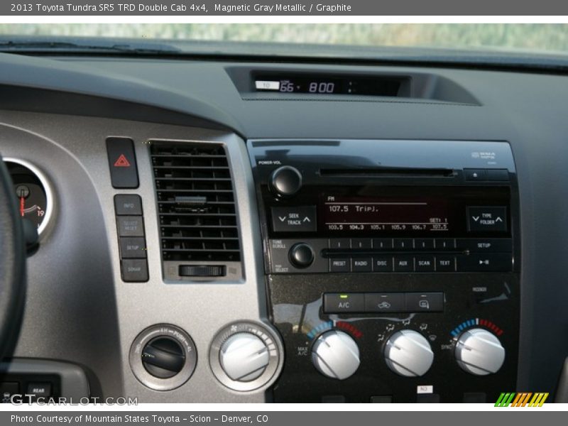 Magnetic Gray Metallic / Graphite 2013 Toyota Tundra SR5 TRD Double Cab 4x4