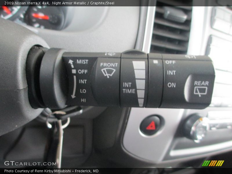 Night Armor Metallic / Graphite/Steel 2009 Nissan Xterra X 4x4