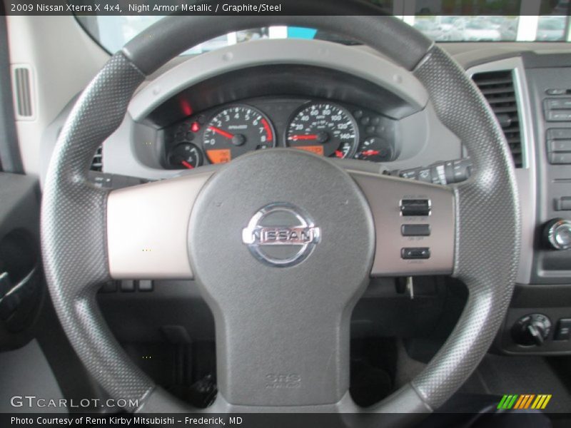 Night Armor Metallic / Graphite/Steel 2009 Nissan Xterra X 4x4