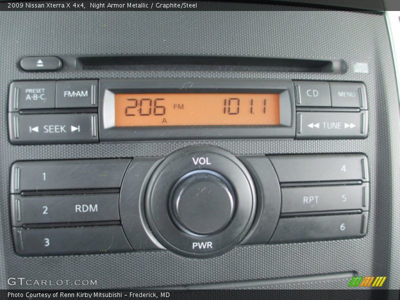 Night Armor Metallic / Graphite/Steel 2009 Nissan Xterra X 4x4