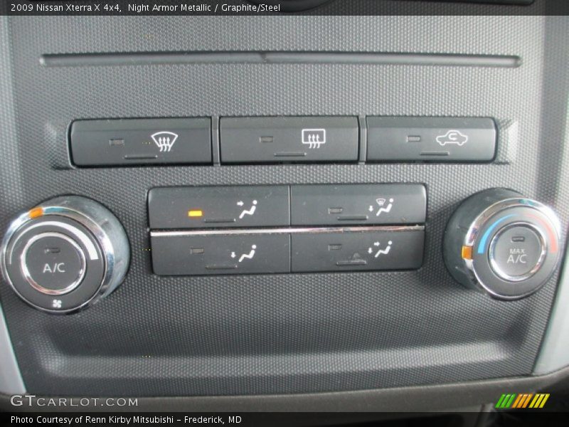 Night Armor Metallic / Graphite/Steel 2009 Nissan Xterra X 4x4