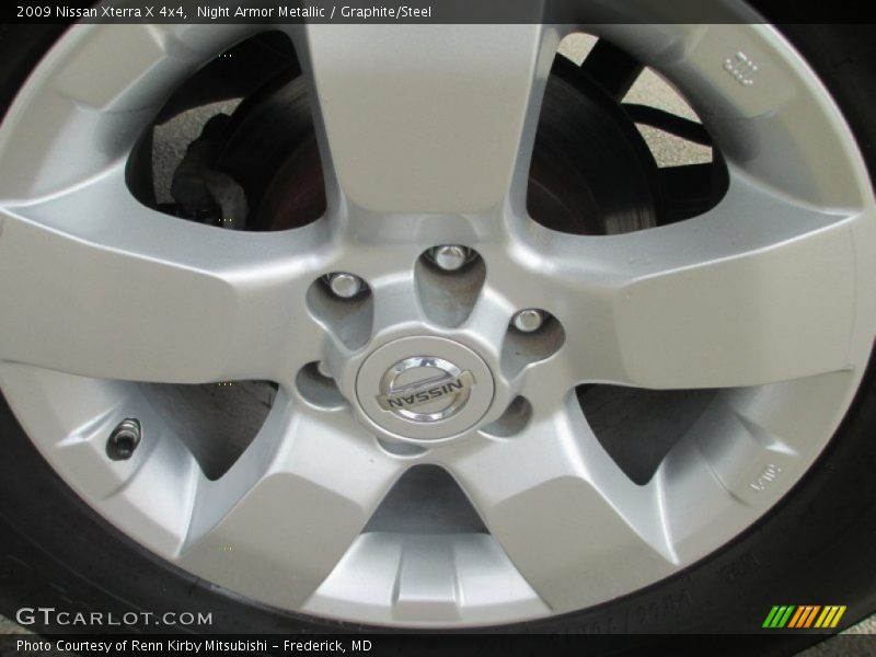 Night Armor Metallic / Graphite/Steel 2009 Nissan Xterra X 4x4
