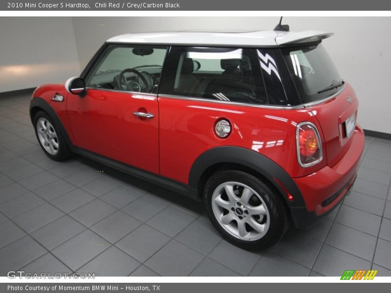 Chili Red / Grey/Carbon Black 2010 Mini Cooper S Hardtop