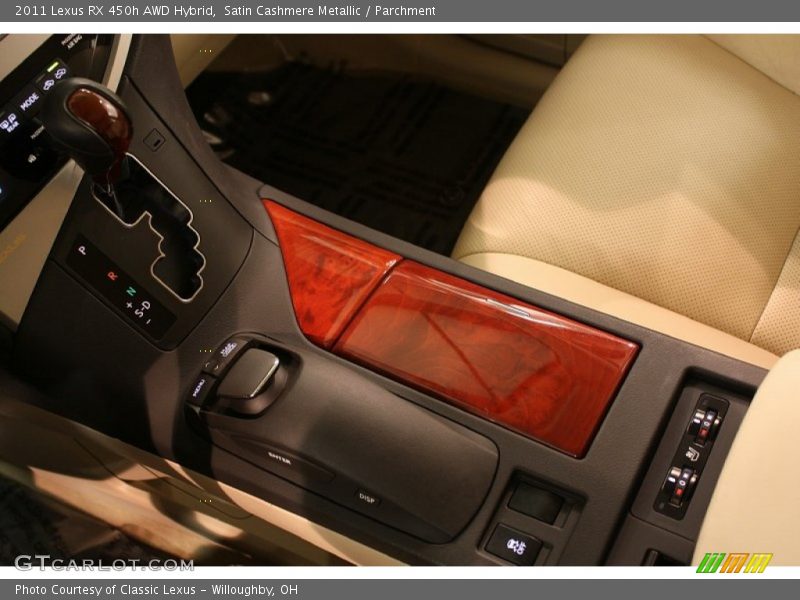 Satin Cashmere Metallic / Parchment 2011 Lexus RX 450h AWD Hybrid