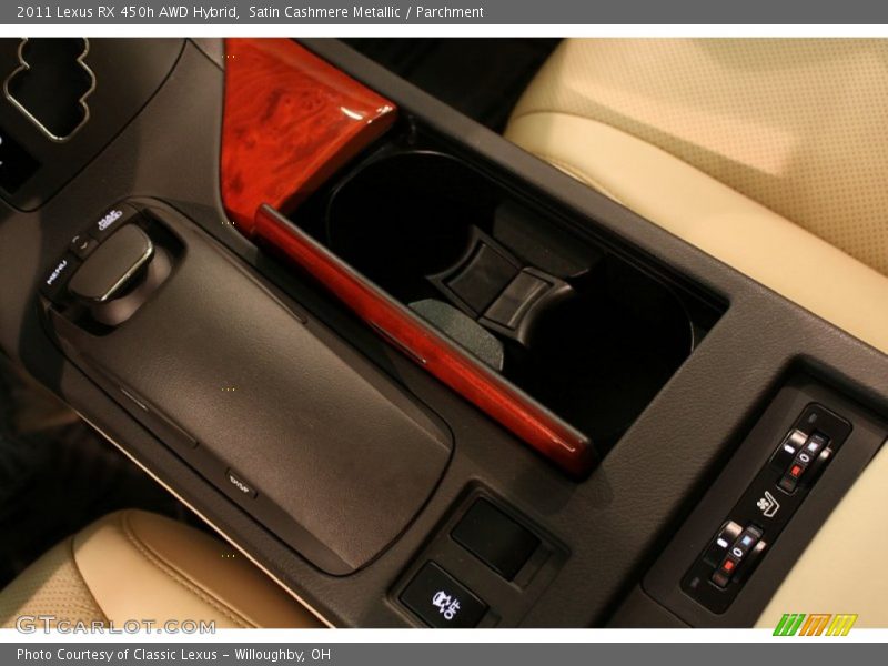 Satin Cashmere Metallic / Parchment 2011 Lexus RX 450h AWD Hybrid