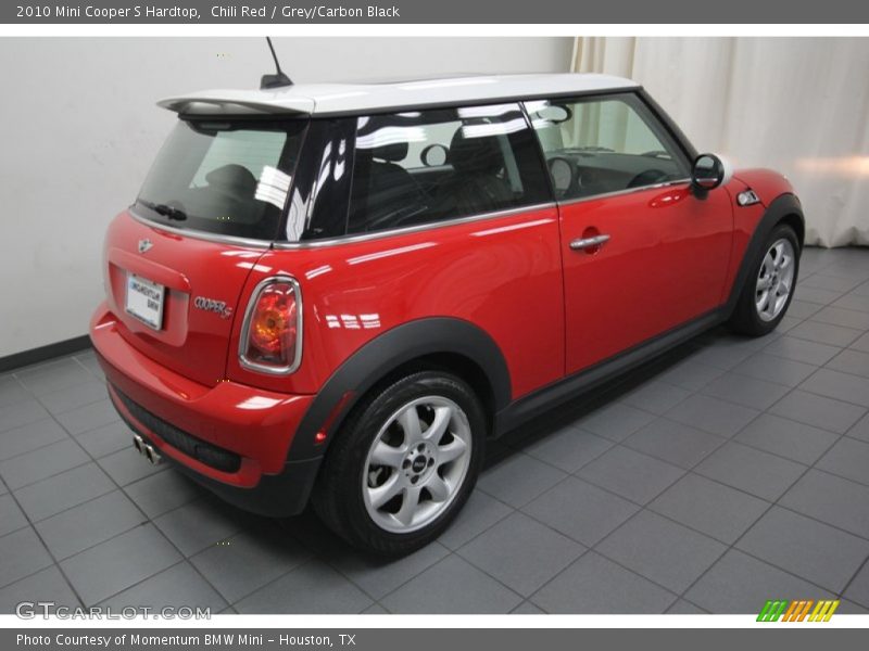 Chili Red / Grey/Carbon Black 2010 Mini Cooper S Hardtop