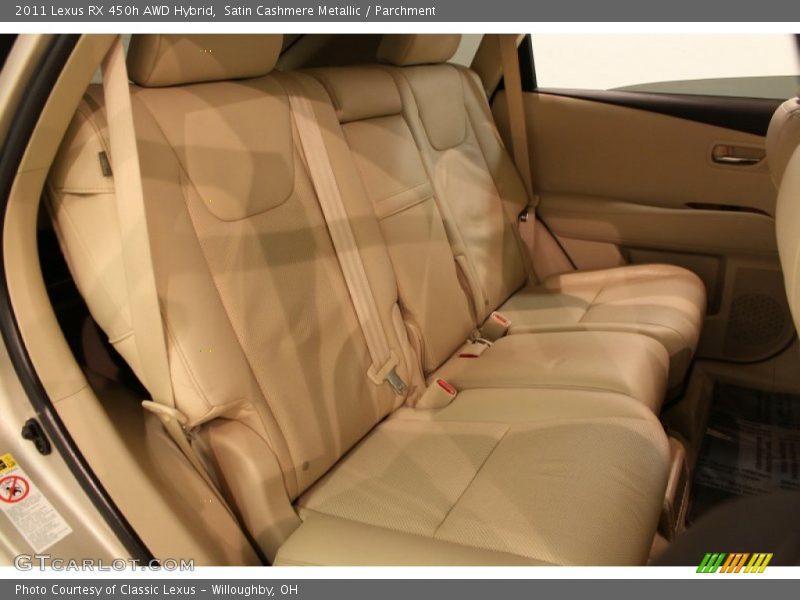 Satin Cashmere Metallic / Parchment 2011 Lexus RX 450h AWD Hybrid