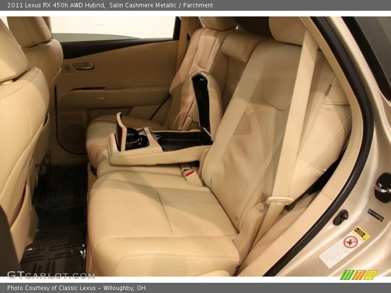 Satin Cashmere Metallic / Parchment 2011 Lexus RX 450h AWD Hybrid