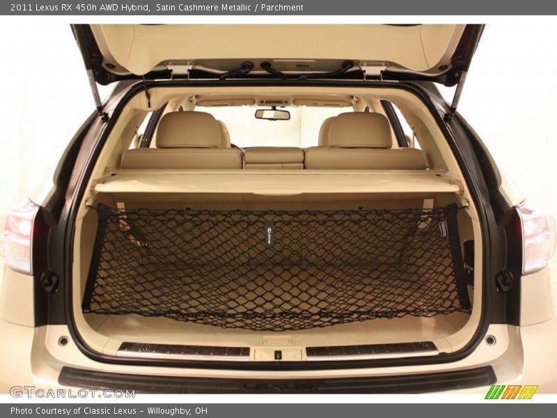 Satin Cashmere Metallic / Parchment 2011 Lexus RX 450h AWD Hybrid
