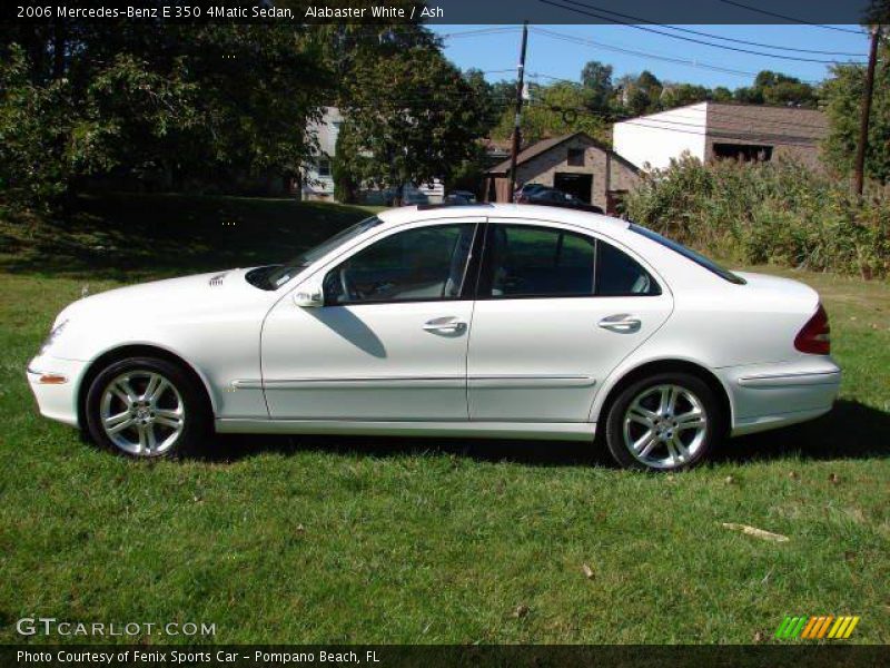 Alabaster White / Ash 2006 Mercedes-Benz E 350 4Matic Sedan