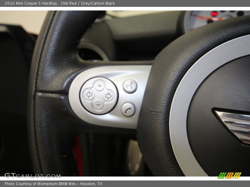 Chili Red / Grey/Carbon Black 2010 Mini Cooper S Hardtop