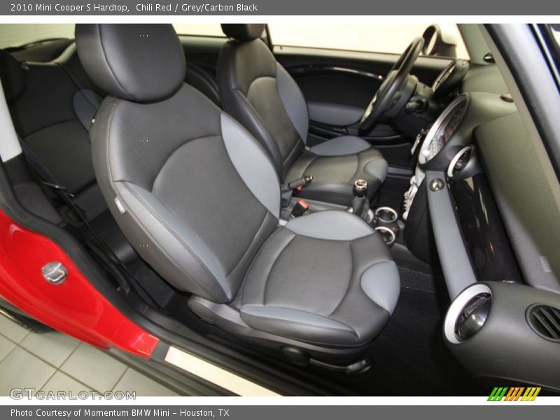 Chili Red / Grey/Carbon Black 2010 Mini Cooper S Hardtop