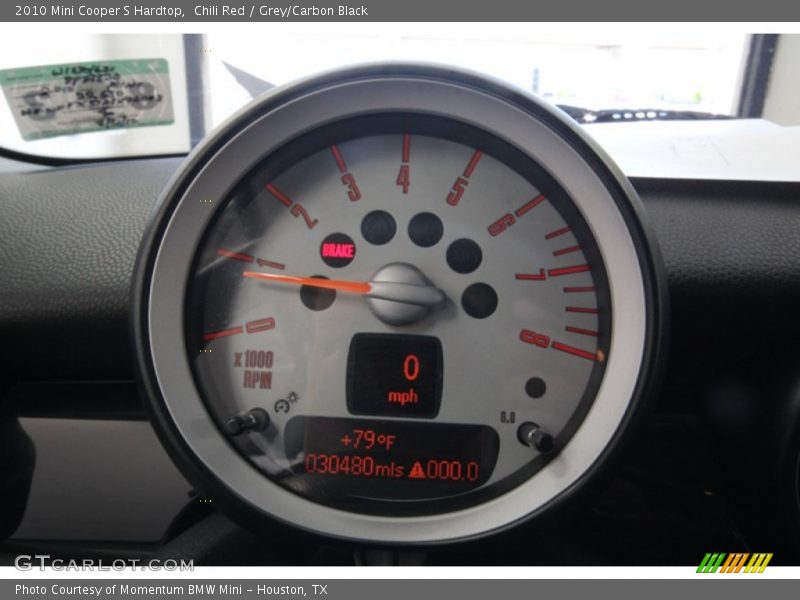 Chili Red / Grey/Carbon Black 2010 Mini Cooper S Hardtop