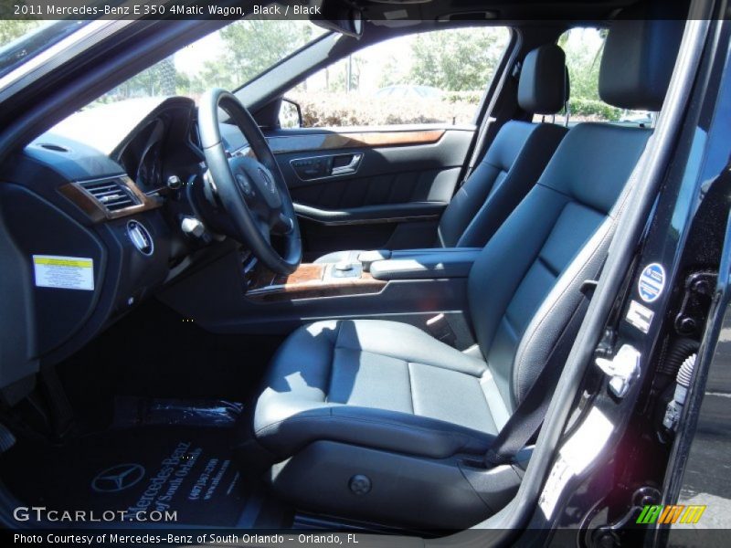 Black / Black 2011 Mercedes-Benz E 350 4Matic Wagon
