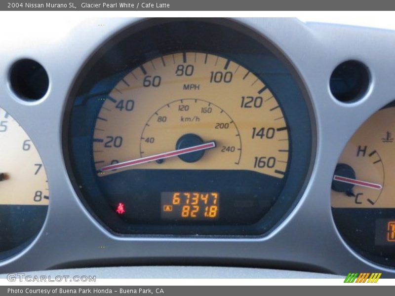 Glacier Pearl White / Cafe Latte 2004 Nissan Murano SL