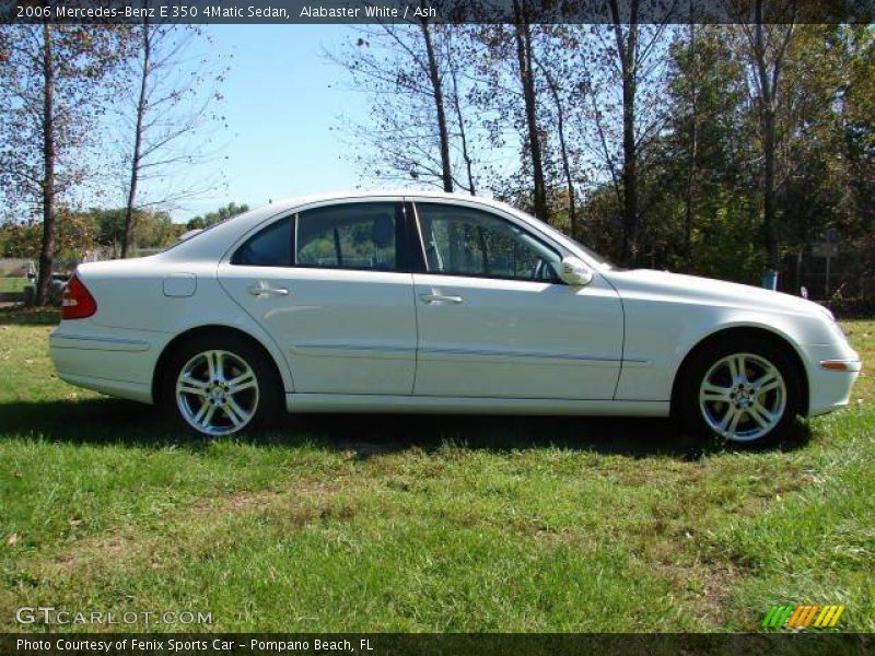 Alabaster White / Ash 2006 Mercedes-Benz E 350 4Matic Sedan