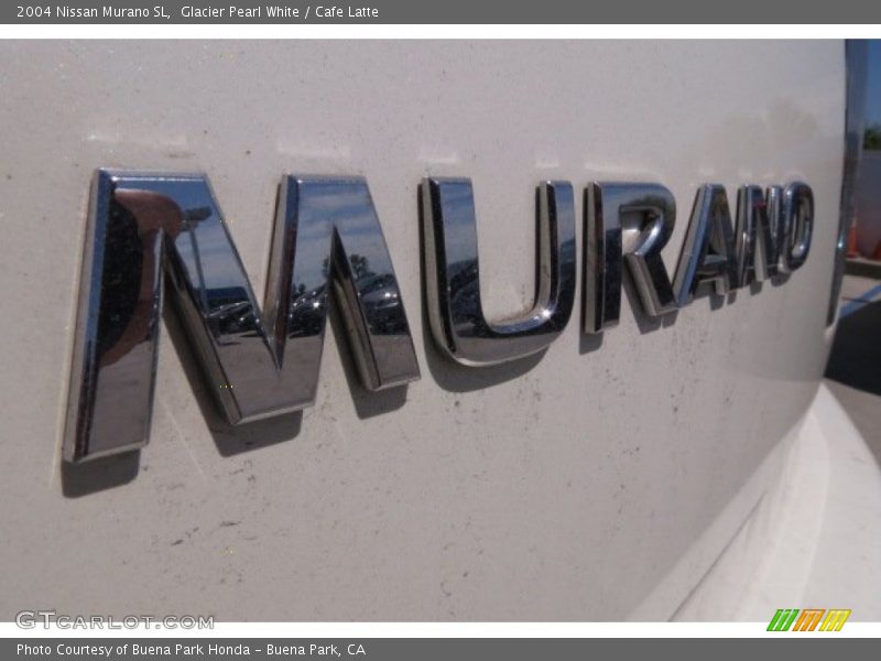 Glacier Pearl White / Cafe Latte 2004 Nissan Murano SL