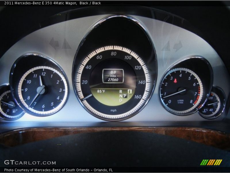  2011 E 350 4Matic Wagon 350 4Matic Wagon Gauges
