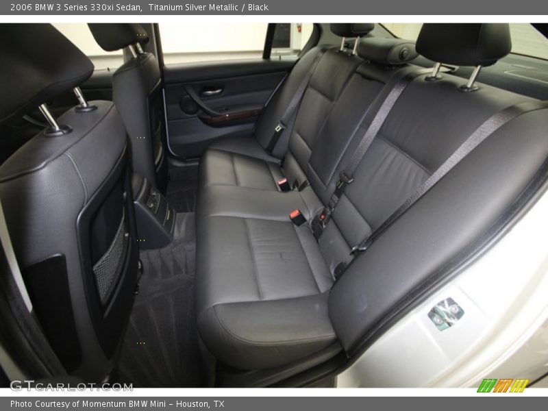 Titanium Silver Metallic / Black 2006 BMW 3 Series 330xi Sedan