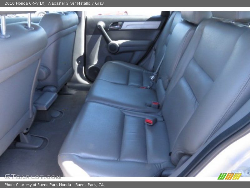 Alabaster Silver Metallic / Gray 2010 Honda CR-V LX