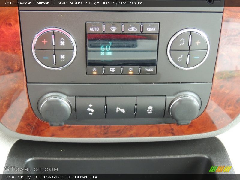 Controls of 2012 Suburban LT