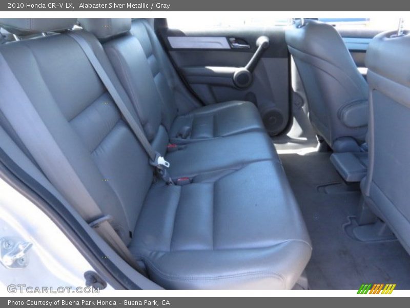 Alabaster Silver Metallic / Gray 2010 Honda CR-V LX