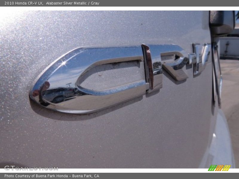 Alabaster Silver Metallic / Gray 2010 Honda CR-V LX