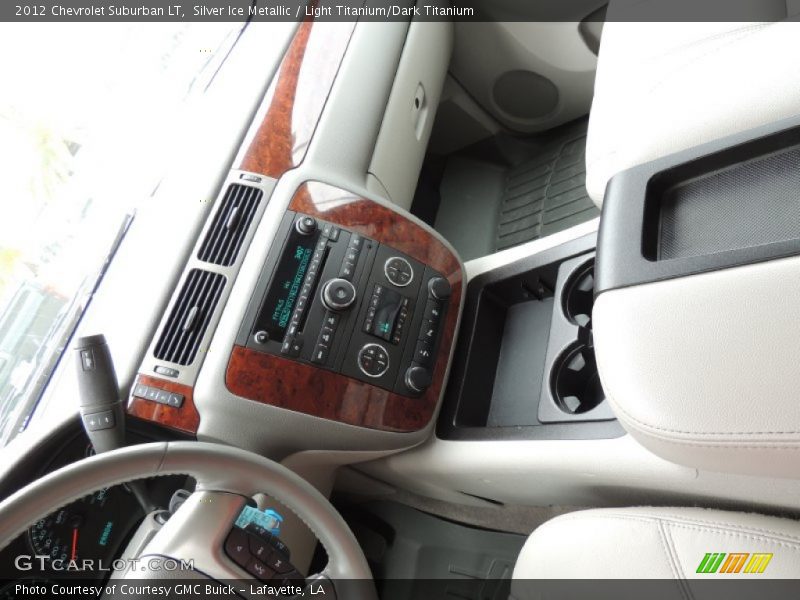 Silver Ice Metallic / Light Titanium/Dark Titanium 2012 Chevrolet Suburban LT