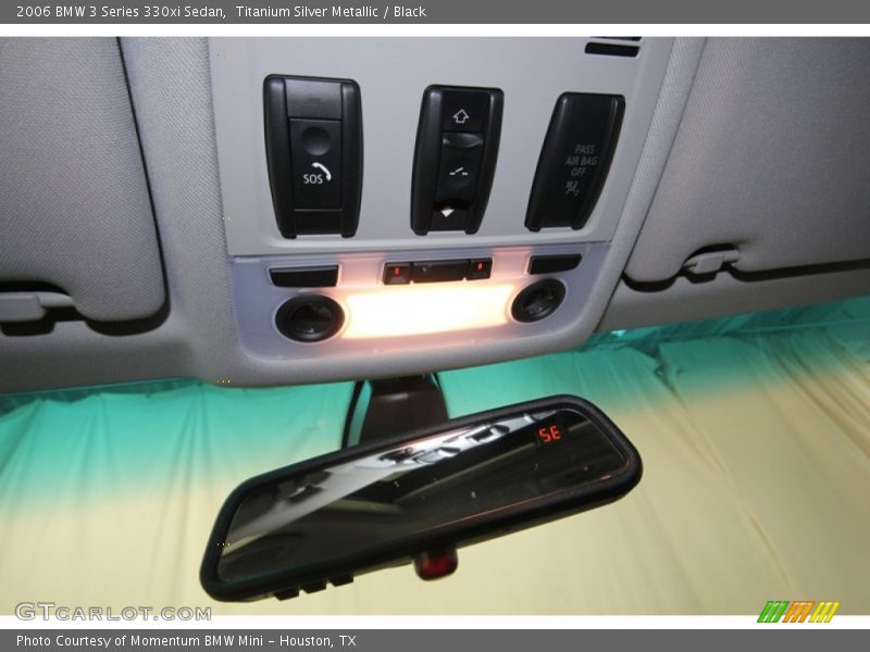 Titanium Silver Metallic / Black 2006 BMW 3 Series 330xi Sedan