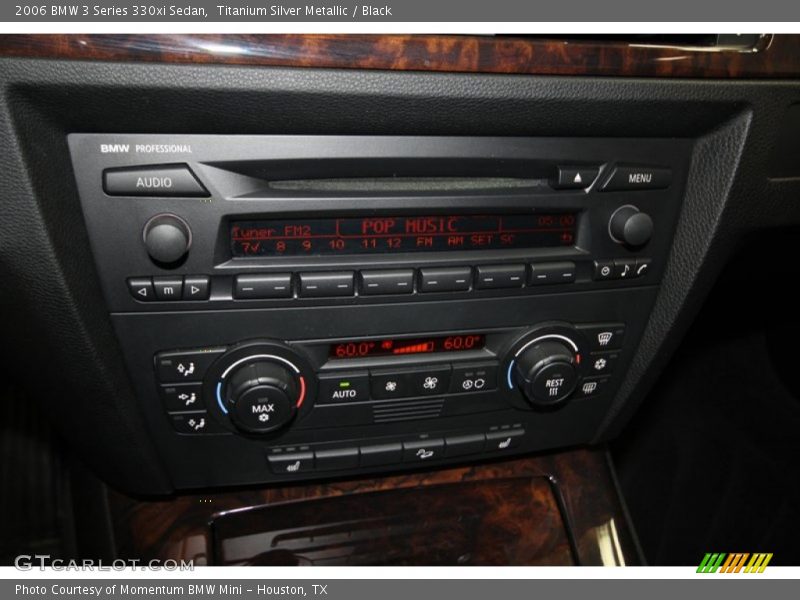 Titanium Silver Metallic / Black 2006 BMW 3 Series 330xi Sedan