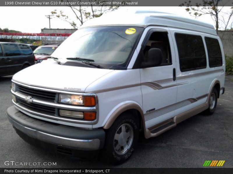 Summit White / Neutral 1998 Chevrolet Chevy Van G10 Passenger Conversion