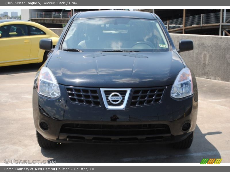 Wicked Black / Gray 2009 Nissan Rogue S