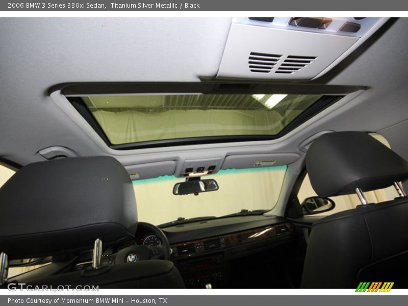 Titanium Silver Metallic / Black 2006 BMW 3 Series 330xi Sedan