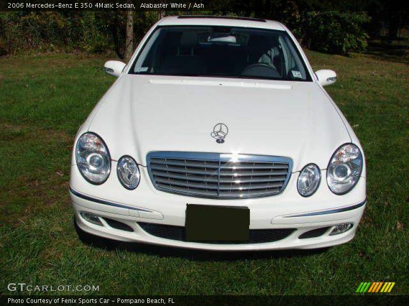 Alabaster White / Ash 2006 Mercedes-Benz E 350 4Matic Sedan