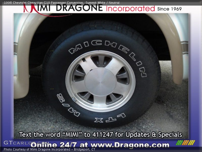 Summit White / Neutral 1998 Chevrolet Chevy Van G10 Passenger Conversion
