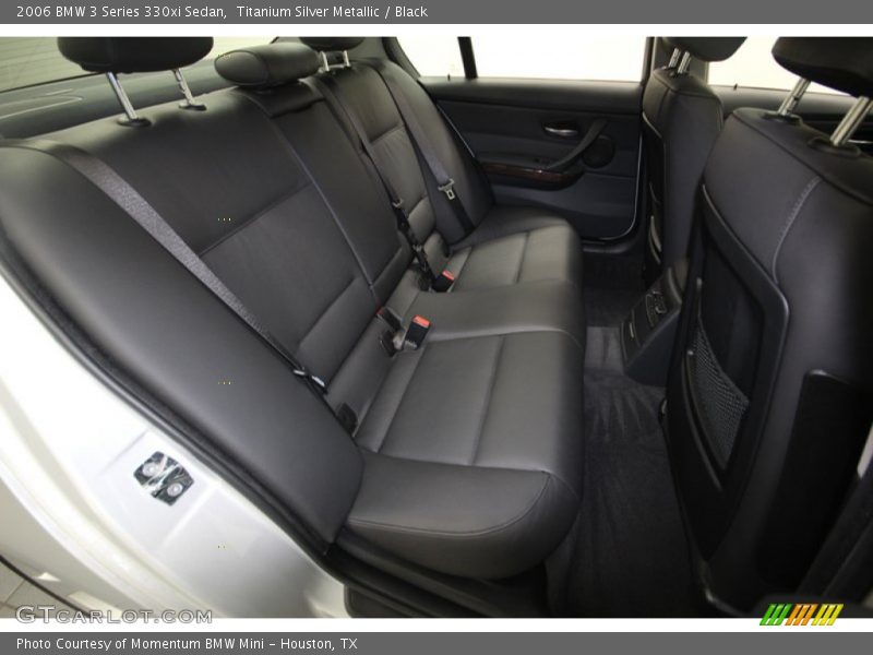 Titanium Silver Metallic / Black 2006 BMW 3 Series 330xi Sedan