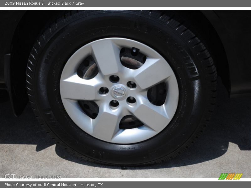 Wicked Black / Gray 2009 Nissan Rogue S