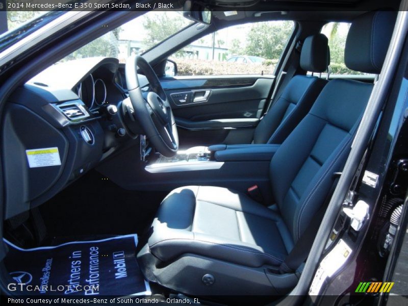 Black / Black 2014 Mercedes-Benz E 350 Sport Sedan