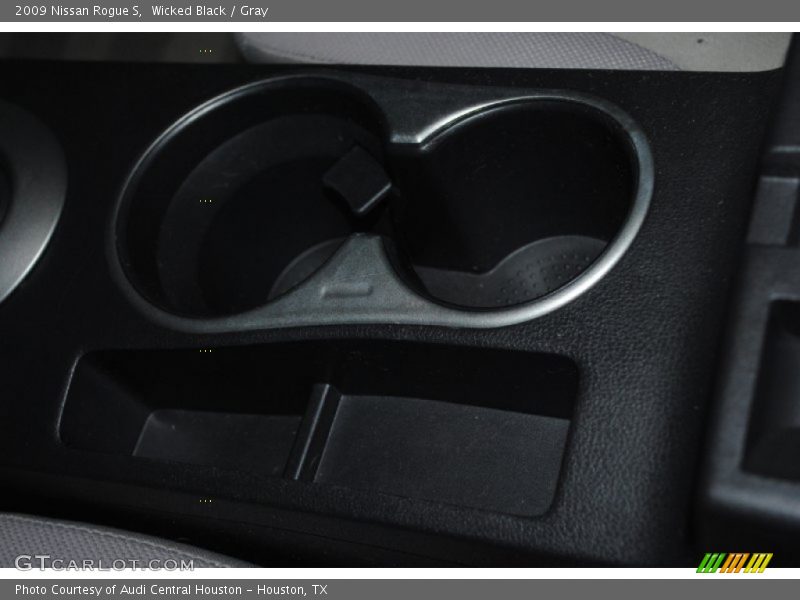 Wicked Black / Gray 2009 Nissan Rogue S